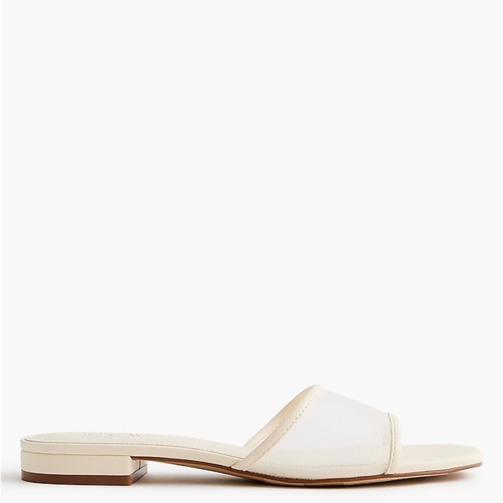 J. Crew Factory Mesh slide sandals Size 8 - Picture 4 of 4